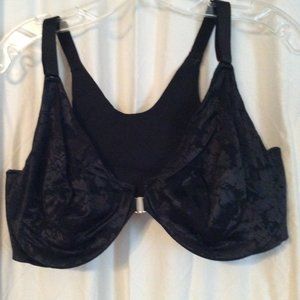 Soma Black Front Close Racer Back Bra
